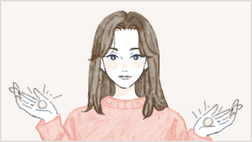 セミロングヘアの使用量
